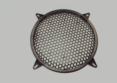 円形のタイプ ワッフルのスピーカーのグリルの網、カスタマイズされる金属のグリルの網サイズ