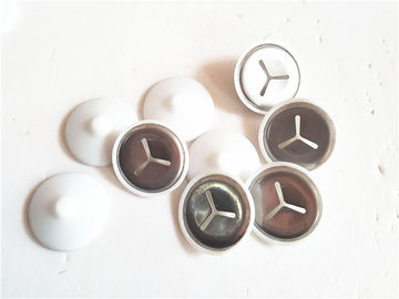 1-1/2」直径バイメタル ピンのための白いプラスチック カバー自己の錠洗濯機