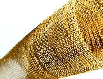 緩和された薄板にされたガラス0.28の直径42の網のための装飾的な編まれた金網