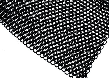 8' × 2'角のおよび曲げられたカーテンのために容易なステンレス鋼の金属の網のカーテン