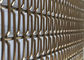 ステンレス鋼ロープの装飾的な金網、エレベーター ホールのための青銅色の芸術の網