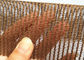 ケーブルの直径0.48mm*3のガラスのための青銅色の装飾的な金網の使用は網を薄板にしました