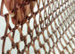 造る正面のための旧式な真鍮色のリンク タイプ装飾的な金網