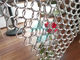 ステンレス鋼の溶接電気めっきリング網のカーテン2mmワイヤー20mm外的な直径