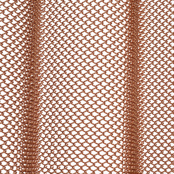 装飾のための注文の表面の終わりを用いるアルミニウム コイルの金属線の網のカーテン