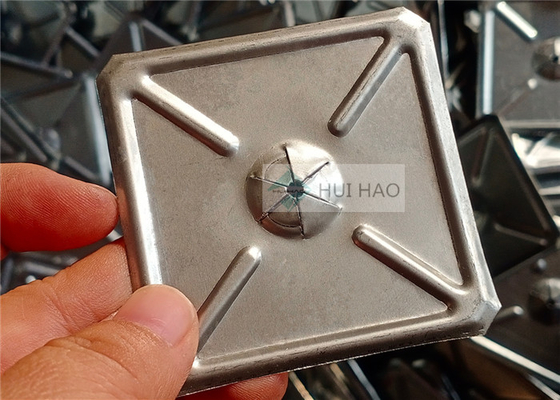 2-1/2」絶縁材を留めるのに使用される正方形の自己の錠洗濯機のステンレス鋼材料