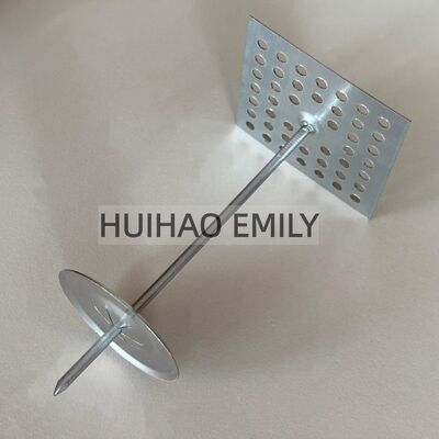 Galvanized Steel Perforated Base Insulation Spindle Pins For Marine Repair