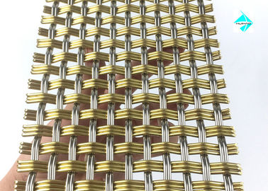部屋ディバイダーの編まれたパターンが付いている溶接された金網藤パターン1.7MX3.7Mと同じように