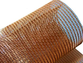 ケーブルの直径0.48mm*3のガラスのための青銅色の装飾的な金網の使用は網を薄板にしました