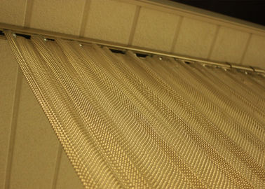 装飾の注文の表面の終わりを用いるアルミニウム コイルの金属線の網のカーテン