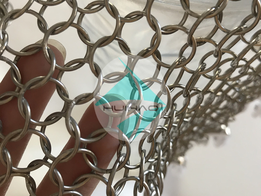 動物保護の塀のための磨かれた溶接1.2mm X12mmステンレス鋼 リング網の円形