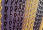 壁カバーとして使用される陽極酸化されたアルミニウム金属のチェーン・リンクのカーテン