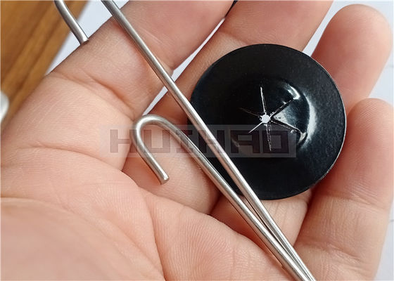 30mm ステンレス鋼セルフロッキングワッシャー 両面ブラックコーティング ソーラーパネルにメッシュを固定するために使用