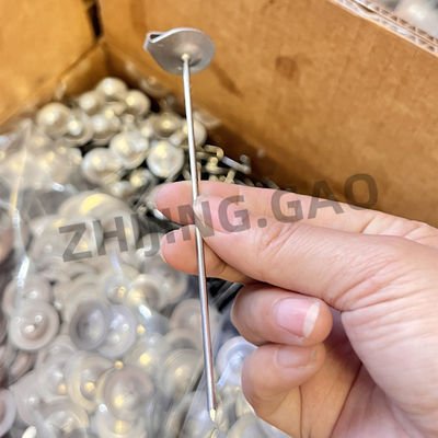 再利用可能な断熱ブランケット用 22mm ステンレス鋼レースフック