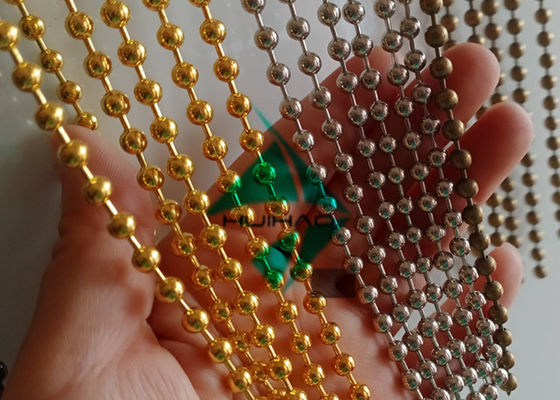 部屋の分隔器のための金属網のカーテン