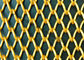 1 x 8mm Alumiumのさまざまな色空間のディバイダーのための適用範囲が広いチェーン・リンクの網のカーテン
