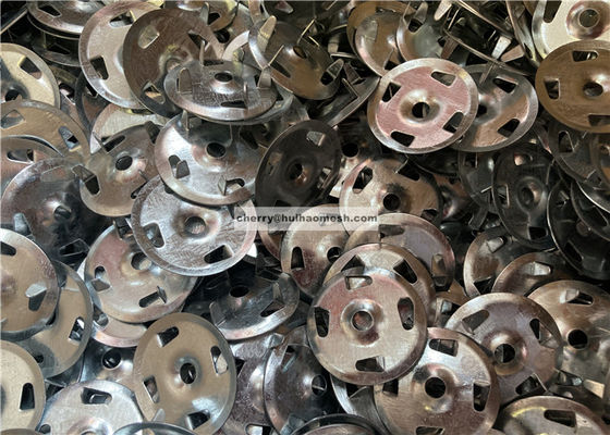 Galvanized Steel 1-1/4" Metal Washer With Fingers For Securing Wire Or Expanded Metal Lath