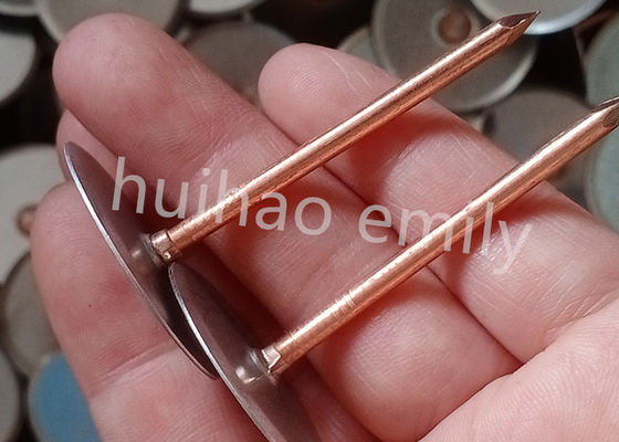 38mm 銅被覆カップヘッドスタッド溶接ピン（断熱ダクト用）