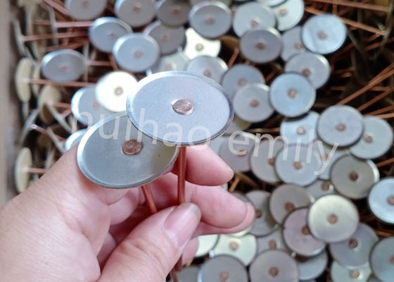 38mm コッパーコーティング カップヘッド 溶接ピン insulation ductwork