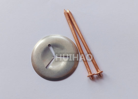 3x65mm 絶縁固定器 CD 溶接 ストッドピン 銅で覆われた