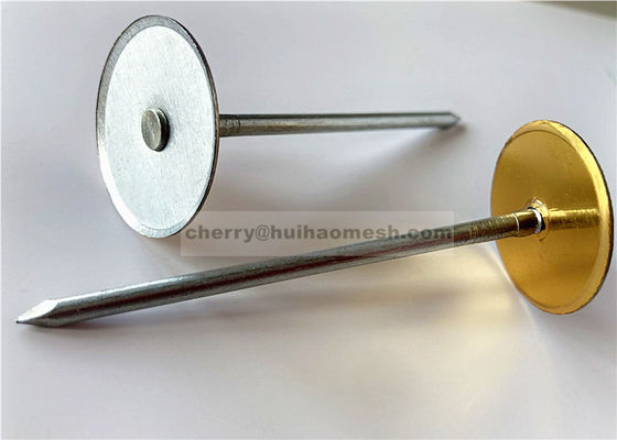 " カップヘッド 溶接ピン 空気管断熱用 管の包装,内膜,断熱用 固定器具