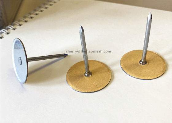 " カップヘッド 溶接ピン 空気管断熱用 管の包装,内膜,断熱用 固定器具