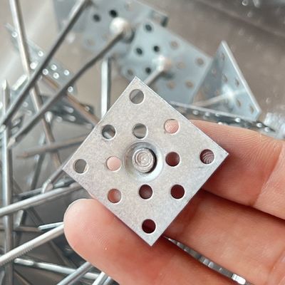 1 " 孔付きテープ GI 鋼断熱アンカーピン 柔らかいアニールワイヤネイル