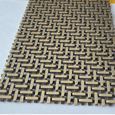 SS304 キッチン家具 ドアのバルストラードのための織布ワイヤ網