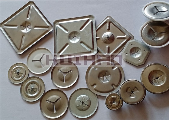 1-1/2インチ 38mm 丸型フラットセルフロックワッシャー ステンレス鋼304 12ゲージ断熱ピン固定用