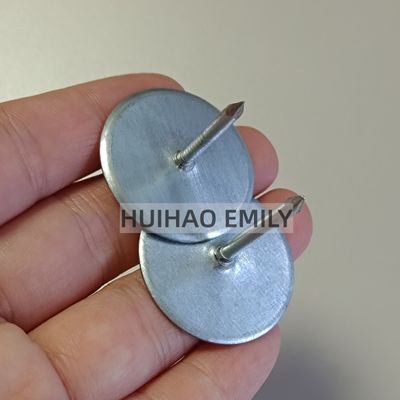 亜鉛メッキ鋼カップヘッド断熱ピン ダクトワークの板金に溶接