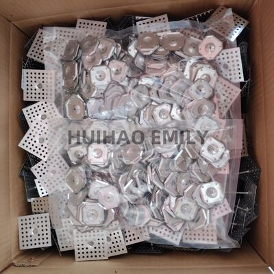 Galvanized Steel Perforated Base Insulation Spindle Pins For Marine Repair