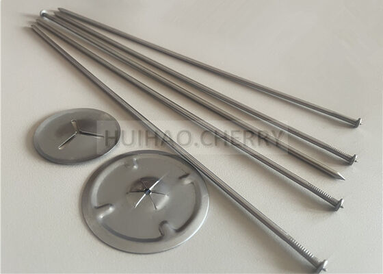 銅メッキ鋼スポット溶接断熱ピン 3x125mm 海洋用遮音・断熱