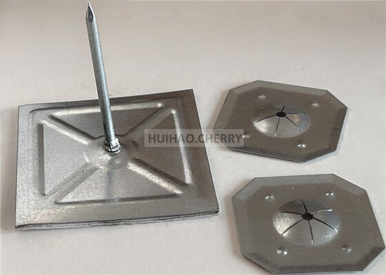 ロックウール 断熱 固定 自立 断熱 スティック ピン 12 メートル 1-1/2 "