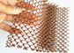部屋ディバイダーのアルミニウム コイルの網の飾り布、銅色の金属のチェーン カーテン