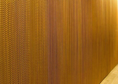 アルミニウムチェーンリンク 天井網のカーテン