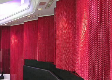 建築外観デザイン用アルミニウムフックリンクドレープ