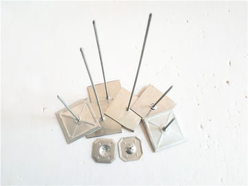 2.7mm x 70mm 自己粘着ロックウールピン 50 x 50 mm ベース (ほこり除去用)