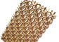 PVDローズの金のステンレス鋼の装飾的な金網1500mm W 3700MM Lパネル