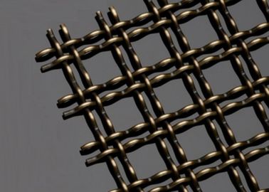 正方形の穴 ヘブリディーズ ワイヤーメッシュ 壁のクラッディング装飾用