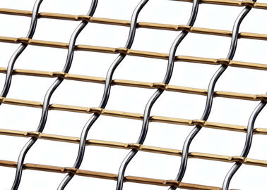 待ち室のパーティションのためのロック 折りたたまれた装飾用ワイヤメッシュ
