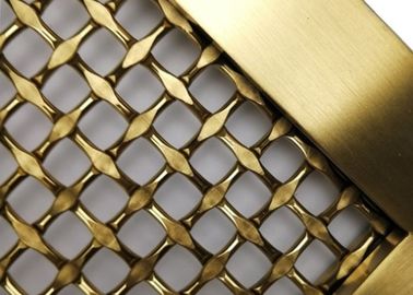 キッチンキャビネット用ステンレス鋼スクエアメッシュ