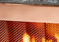 ステンレス鋼の暖炉スクリーン システムのための頑丈な金属線の網のカーテン
