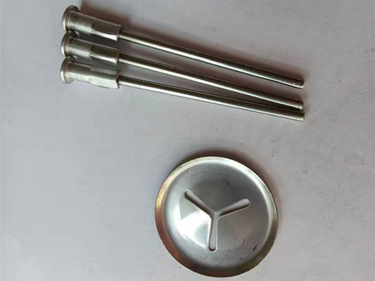 アルミベース BI-メタリック 絶縁溶接ピン 3mm ピンのシャフト