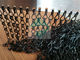 Diy装飾的な1.8mmの金属の網の飾り布の二重ホックは終えられて着色されて陽極酸化した