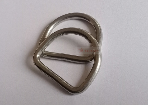 溶接される鋼鉄は25x30mmに再使用可能な断熱毛布のためのステンレス製のDリングをタイプする