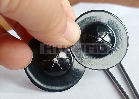 30mm ステンレス鋼セルフロッキングワッシャー 両面ブラックコーティング ソーラーパネルにメッシュを固定するために使用
