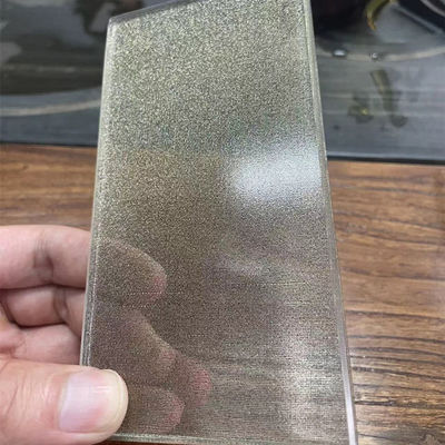 銅線の網が付いている注文PVBのフィルムの反火災安全の生地の薄板にされたガラス