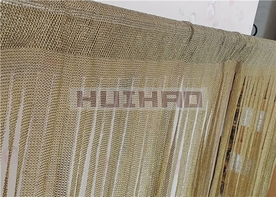 0.53x3.81mm ステンレス鋼 溶接 チェインメイル メッシュ カーテン 部屋の分割画面