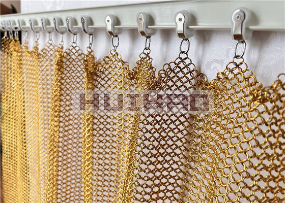 ステンレス鋼 1.2x10mm メタルリング網 外装用