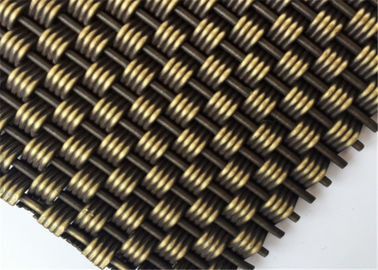 仕切りのためのAchitecturalの金網、エレベーターのための旧式な真鍮の鋼線の網